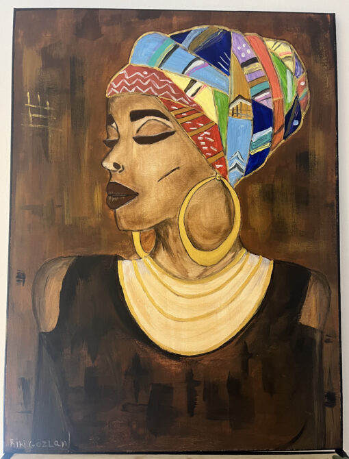 אישה אפריקאית - ריקי גוזלן