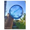 זכוכית כחולה עם קישוטים בוטניים - סלסטינה לבנט