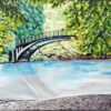 ציור מקורית גשר העות’מאני צבעי אקריליק על בד קנבס 80X60 - מיכאל הרצל דוסטר