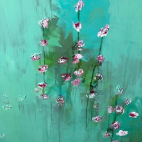 אבסטרקט פרחים - ריקי גיא